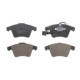 Set placute frana fata cu senzor uzura pentru VW CALIFORNIA T5 CAMPER, MULTIVAN T5, TRANSPORTER T5 1.9D-3.2 04.03-08.15
