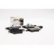 Set placute frana fata cu senzor uzura pentru VW CALIFORNIA T5 CAMPER, MULTIVAN T5, TRANSPORTER T5 1.9D-3.2 04.03-08.15