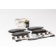 Set plăcuțe frână față, disc frână, compatibil FORD TRANSIT, TRANSIT TOURNEO 2.2D 04.06-08.14, dimensiuni 164.7 mm x 65.4 mm x 18.8 mm