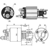 Solenoid, electromotor MAGNETI MARELLI