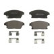 Set plăcuțe frână față, compatibile CADILLAC ATS; CHEVROLET CRUZE, ORLANDO, TRAX, VOLT; OPEL AMPERA, ASTRA J, MOKKA, ZAFIRA C 148.1mm x 61.2mm x 19.0mm
