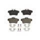 Set plăcuțe frână spate (cu accesorii) pentru DS DS 4, DS 5, CITROEN C4 II, DS4, DS5, FIAT TIPO, PEUGEOT 3008, 308, 5008, 508 I, RCZ 1.2-2.0DH