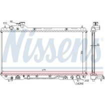 Radiator, racire motor NISSENS