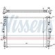 Radiator racire motor NISSENS pentru RENAULT GRAND SCENIC II, MEGANE II, MEGANE II/KOMBI, SCENIC II 1.5D-2.0, dimensiuni 587x430x26 mm