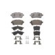 Set plăcuțe frână față, DAIHATSU MATERIA, SIRION; FORD FIESTA, FIESTA VI; MAZDA 2; SUBARU JUSTY IV; SUZUKI BALENO, SWIFT IV, V 1.0-1.6D