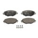 Set placute frana fata ATE cu suruburi de ghidare etrier, compatibile FORD MONDEO III, JAGUAR X-TYPE I, dimensiuni 60.5x148.8x18.4 mm