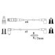 Set cablaj aprinder BOSCH pentru MERCEDES-BENZ cu aprindere prin cabluri MB 123124201 2.0-2.3 80-94, 5 fire