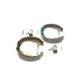 Set saboti frana BOSCH pentru CITROEN C3 II, DS3, PEUGEOT 207, 208, cu diametru tambur 228.0 mm, latime 40.0 mm, piston 20.6 mm