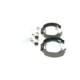 Set saboti frana BOSCH pentru DACIA DUSTER, LOGAN, SANDERO, RENAULT CLIO, diametru tambur 203.2 mm, latime 39.0 mm, piston 17.5 mm