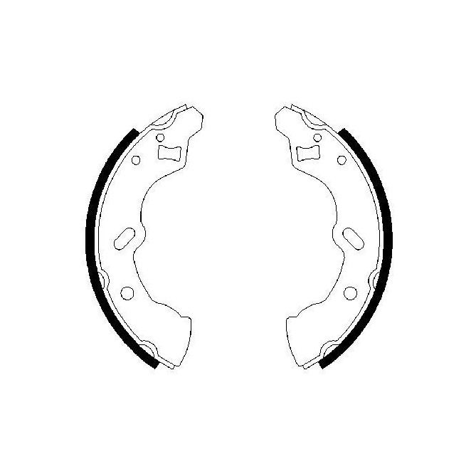 Set saboti frana BOSCH