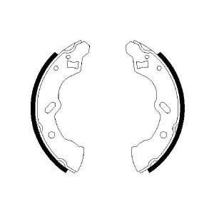 Set saboti frana BOSCH