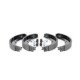 Set saboti frana BOSCH pentru MERCEDES SPRINTER 3,5-T (B906, B907, B910), 3-T (B906, B907, B910), diametru 180 mm, latime 25 mm