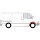 Aripa interioara BLIC trusa reparatie aparare Dreapta pentru FORD TRANSIT TRANSIT TOURNEO 01.86-12.00 fata dreapta extern