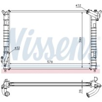 Radiator, racire motor NISSENS