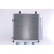 Condensator climatizare NISSENS A/C cu uscator pentru MITSUBISHI MIRAGE / SPACE STAR VI, MIRAGE VI 1.0/1.2 392mm x 405mm x 16mm