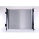 Radiator racire motor NISSENS KIA SOUL I 1.6D inaltime 480 mm latime 415 mm grosime 16 mm