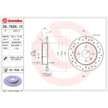 Disc frana BREMBO