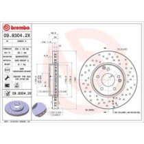 Disc frana BREMBO
