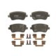 Set placute frana fata TRW MOTO cu suplimente suruburi de ghidare etrier DACIA DUSTER NISSAN MICRA IV V NOTE OPEL AGILA SUZUKI SPLASH