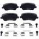 Set placute frana fata TRW MOTO cu suruburi etrier DACIA DOKKER DUSTER LODGY LOGAN 52.5mm x 116.4mm x 17.3mm