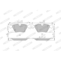 Set placute frana,frana disc FERODO