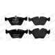 Set placute frana fata FERODO pentru BMW 3 (E36), Z3 (E36), JAGUAR XJ, XJSC, XK 8, XK II 2.9-6.0 09.73-07.14