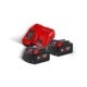 Acumulatori MILWAUKEE 12/18V, 2/5Ah, 3buc, Li-Ion, M12-18 FC, 4.0 buc, baterie, incarcator, M18 NRG-502