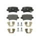 Set placute frana Spate ATE cu suplimente suruburi ghidare etrier HONDA CIVIC VIII 1.4-2.2D 09.05-01.12 46.2mm 95.7mm 15.8mm
