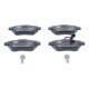 Set placute frana fata ATE pentru FIAT BRAVO II, GRANDE PUNTO, PUNTO EVO, SIENA, STILO 1.2-1.6, dimensiuni 53.3mm x 122.8mm x 18.1mm