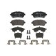 Set placute frana fata ceramica ATE pentru DAIHATSU MATERIA, SIRION; MAZDA 2; SUBARU JUSTY IV; SUZUKI BALENO, SWIFT IV, V 1.0-1.6D
