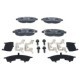 Set placute frana fata ceramica ATE pentru DAIHATSU MATERIA, SIRION; MAZDA 2; SUBARU JUSTY IV; SUZUKI BALENO, SWIFT IV, V 1.0-1.6D