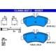 Set placute frana spate ATE cu suplimente si suruburi de ghidare etrier, pentru MERCEDES SPRINTER 3,5-T, 3-T, 4,6-T B906
