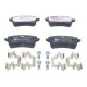 Set placute frana ceramica spate cu suruburi etrier AUDI A4 B8 A5 Q5 VW GOLF V 1.4-3.2 10.03-05.17 58.5mm x 116.4mm x 17.4mm
