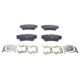Set placute frana disc ATE ceramica fata pentru CHEVROLET CAMARO, MALIBU, OPEL ASTRA J, INSIGNIA A, 66.7mm x 141.9mm x 19.0mm