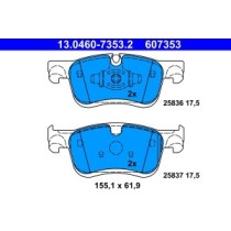Set placute frana,frana disc ATE