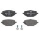 Set placute frana spate ATE pentru RENAULT CAPTUR II, MEGANE IV 1.6H, inaltime 45.2 mm, latime 102.1 mm, grosime 15.5 mm