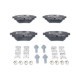 Set placute frana ceramica spate ATE pentru MERCEDES A (V177), A (W177), B SPORTS TOURER (W247), CLA (C118), CLA SHOOTING BRAKE (X118), GLA (H247), GLB (X247) 48.9mm x 105.9mm x 17.3mm