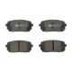 Set placute frana Spate ATE pentru KIA CARENS III 1.6-2.0LPG 09.06-06.13, Inaltime 44.0 mm, Latime 100.7 mm, Grosime 16.0 mm