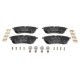 Set placute frana fata ATE pentru VW AMAROK 2.0/2.0D/3.0D 09.10, dimensiuni: 75.8 mm inaltime, 163.5 mm latime, 19.7 mm grosime