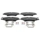 Set placute frana fata ATE cu suruburi etrier pentru LAND ROVER DEFENDER, DISCOVERY IV, DISCOVERY V, RANGE ROVER III, IV 2.0-5.0 03.02