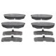 Set placute frana Spate ATE pentru LEXUS LX, TOYOTA LAND CRUISER 200, SEQUOIA, TUNDRA 4.0-5.7ALK, dimensiuni 44.6mm x 116.3mm x 17.3mm