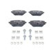 Set placute frana disc ATE ceramica spate pentru MERCEDES A (V177), A (W177), B SPORTS TOURER (W247), CLA (C118), CLA SHOOTING BRAKE (X118), EQA (H243), EQB (X243) 54.3 mm x 112.9 mm x 17.3 mm