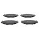Set placute frana fata ATE pentru LEXUS IS C, IS II, IS III 2.2D-3.5 08.05-09.20, dimensiuni 59.5 mm x 154.6 mm x 17.0 mm