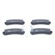 Set placute frana spate ATE GEO STORM, LEXUS ES, RX, TOYOTA AVENSIS, CALDINA, CAMRY, CARINA E VI, CARINA V, CELICA, COROLLA, HARRIER 42.6mm x 107.7mm x 15.0mm
