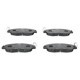 Set placute frana fata ATE pentru MAZDA 2 1.5/1.5D/1.5H 08.14 - Inaltime 51.7 mm, Latime 125.6 mm, Grosime 15.3 mm