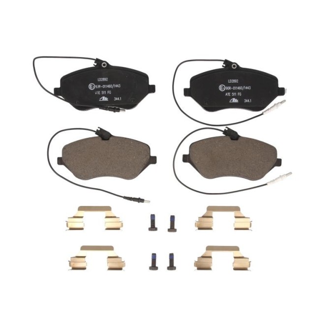 Set placute frana,frana disc ATE