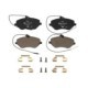 Set placute frana disc ATE ceramica fata pentru CITROEN C5 III, C6; PEUGEOT 407, 607 2.0-3.0 02.00 - Dimensiuni: 79.0 mm x 162.3 mm x 18.6 mm