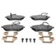 Set placute frana fata ATE cu suplimente suruburi de ghidare etrier pentru CITROEN C5 III, C6; PEUGEOT 407, 607 2.0-3.0 02.00