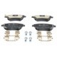 Set placute frana fata ATE pentru KIA VENGA 1.4-1.6D, inaltime 60.6 mm, latime 131.6 mm, grosime 19.4 mm, cu suplimente