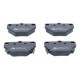 Set placute frana spate ATE pentru PONTIAC VIBE, TOYOTA CELICA, COROLLA, COROLLA VERSO, IST, MATRIX, PRIUS, YARIS, YARIS VERSO 1.0-2.0D 04.99-12.09